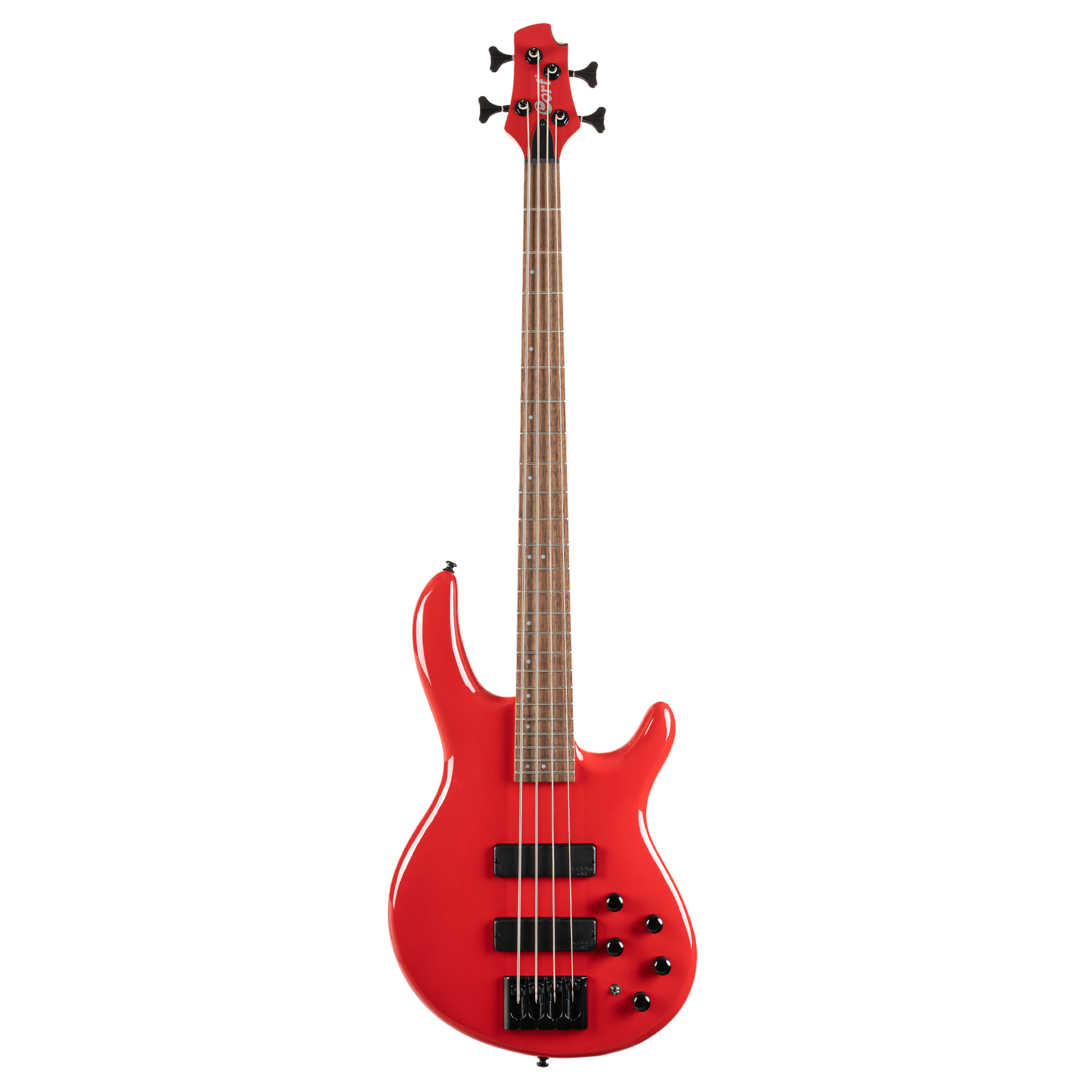 Cort C4 Deluxe Bass Guitar (Red)